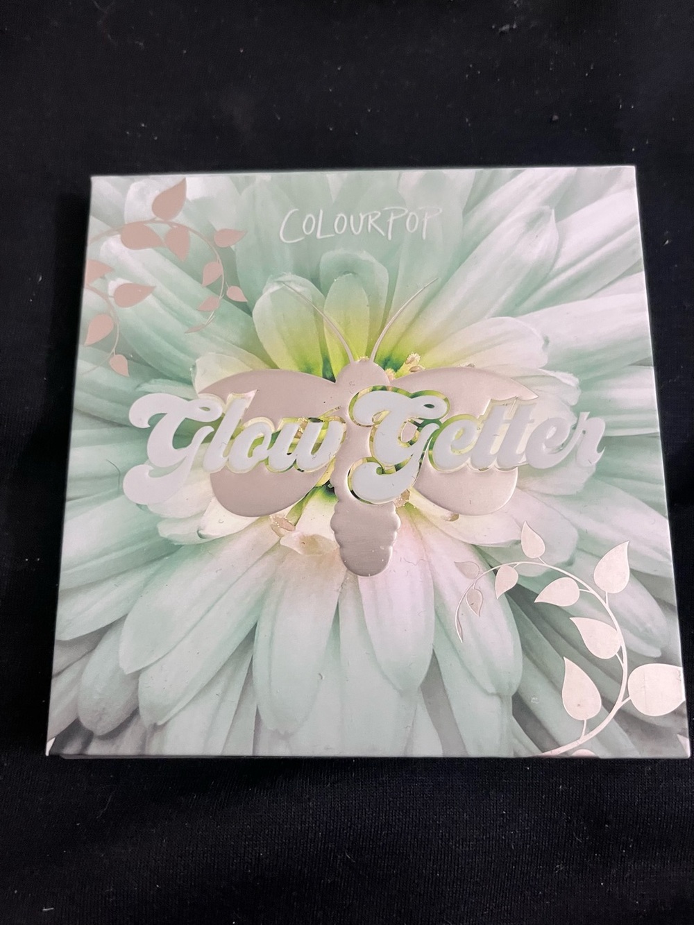 ColourPop Glow Getter Highlighter Palette - Mint & White Floral